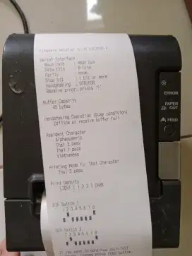 Printer epson thermal tmt881V serial(nego)