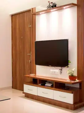 Backdrop tv , Cabinet tv , Partisi , Sekat ruangan