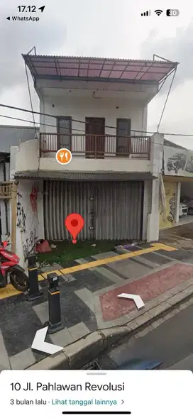 Disewakan Ruko 2 Lantai Area Pondok Bambu Strategis