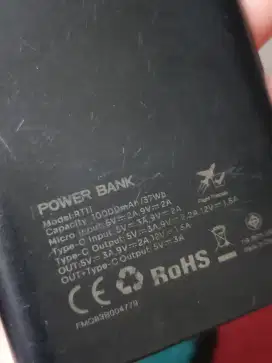 PB Robot RT11 10000mAh C in Out Fast Charge