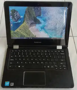 Laptop Lenovo yoga Celeron ram 4 HDD 500 touchscreen