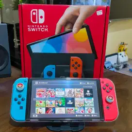 NINTENDO SWITCH OLED ATMOS 512GB FULLGAMES BELOM LAMA PAKAI DUAL BOOT