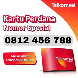 Nomor cantik 10 digit simpati telkomsel Prabayar