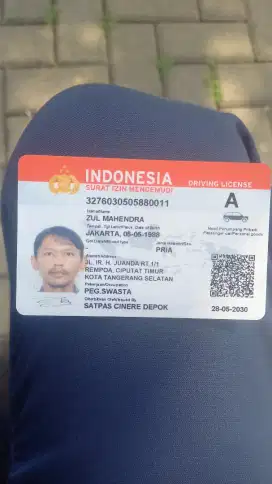 Saya mencari pekerjaan driver/supir