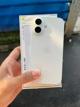Jual Cepat! Iphone 16 128Gb white Ibox resmi Baru buka Box