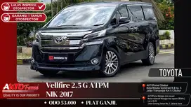 Toyota Vellfire 2.5 G MPV 2017
