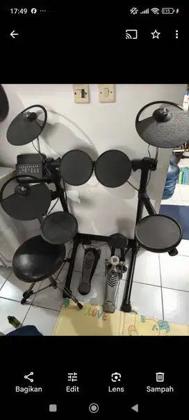 Drum electric  bonus acuistik amplifier