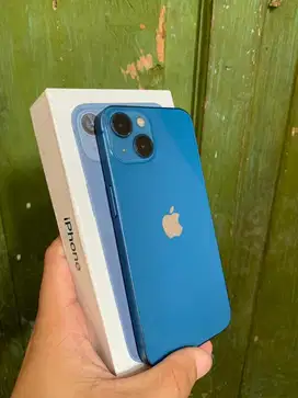 iphone 13 128gb biru second normal