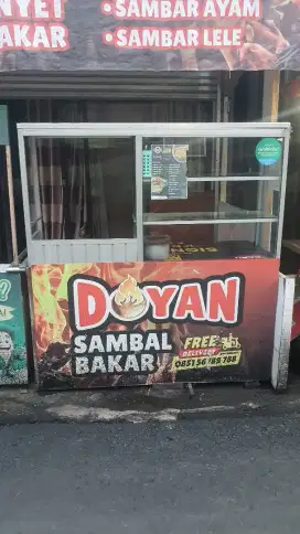 Gerobak Jualan Aluminium Bekas
