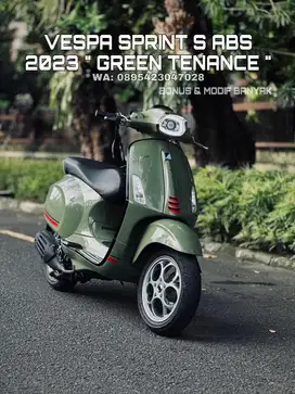 Bismillah FS Vespa Sprint S ABS Green Tenance Low Km Pajak Panjang‼️