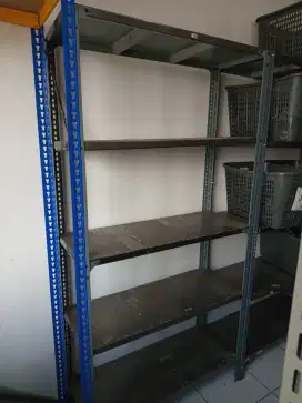 Rak besi ambang 5 ukuran 40 x 100 x 200 cm bekas online pitara depok