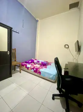 Terima Kost Pria / Wanita bisa berdua Free wifi dan mesin cuci
