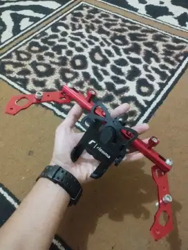 Holder HP motor NMAX, Aerox, Vario, Lexi Paket Lengkap + Stabilizer