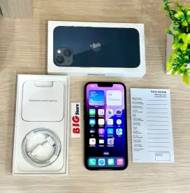 Iphone 13 128gb midnight ibox garansi 27 mei 2026 likeU