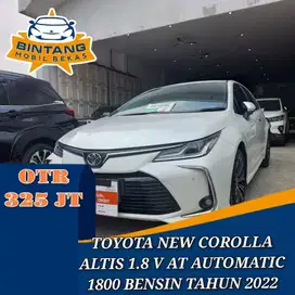 TOYOTA NEW COROLLA ALTIS V 1.8 AT AUTOMATIC 1800 CC BENSIN TAHUN 2022