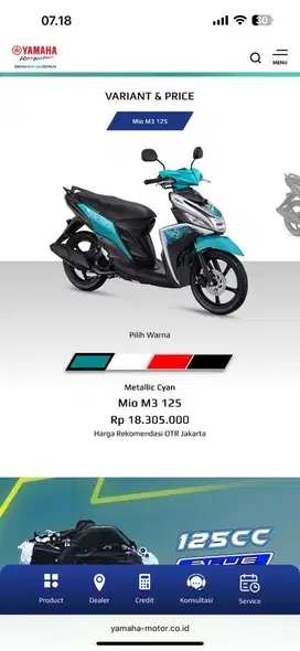 Dijual cepat Motor mio M3