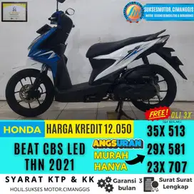 BEAT CBS LED MURAH GARANSI CASH&KREDIT CICILAN RINGAN FREE OLI