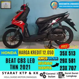 BEAT CBS LED MURAH GARANSI CASH&KREDIT CICILAN RINGAN FREE OLI