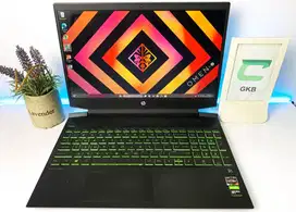Laptop HP Pavilion Gaming Ryzen 7 Ram 16gb Nvidia 4gb GTX Omen Rog Veg