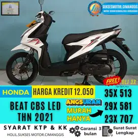 BEAT CBS LED MURAH GARANSI CASH&KREDIT CICILAN RINGAN FREE OLI