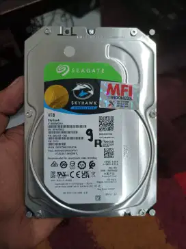 HDD Hardisk PC Seagate 4TB MFI Original Mulus Sentinel 100%