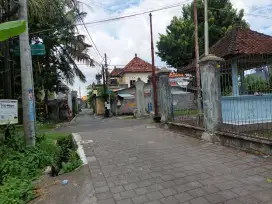 Tanah view sawah 2are tembok keliling belakang kantor pdam antasura