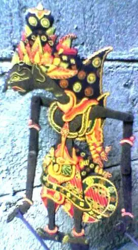 Wayang Kayu Batik