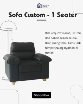 Custom Sofa 1 seater