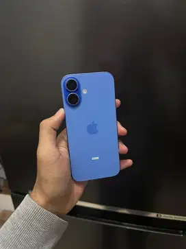 iphone 16 128gb ibox ultra marine pemakaian 1 bulan dari baru