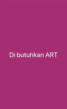 Di cari art untuk momong anak