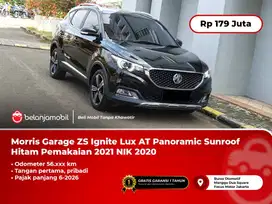 Morris Garage MG ZS Ignite Lux AT Panoramic Sunroof Hitam 2020/2021