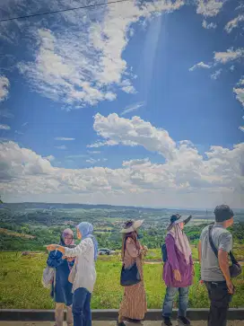 Tanah kavling view bukit dan city light strategis