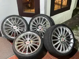 Velg + Ban Bekas cocok Untuk modifikasi Camry