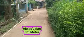 JUAL TANAH RATA PERSEGI AKSES MOBIL LOKASI STRATEGIS