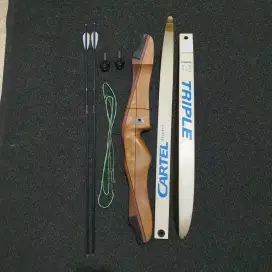 Archery Panahan Busur Cartel Triple ori