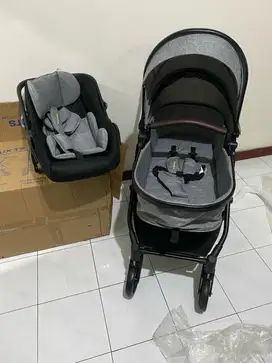 Stroller bayi + car seat