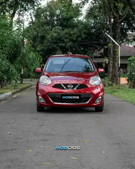 CASH TERMURAH MARCH XS AT 2014 MERAH MATIC MARCH MOBCARS