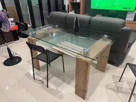 Meja Makan Kaca Kualitas Bagus