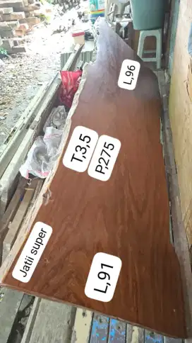 Jati kuno bahan ex rumah kolonial Belanda