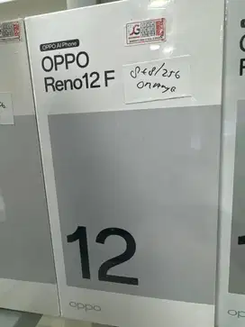 HP OPPO RENO 12F RAM 16/256GB BARU