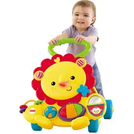 push walker pushwalker fisher price lion alat bantu jalan bayi