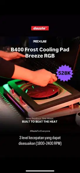 Cooling Pad Breeze B400 rexus