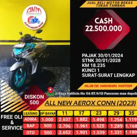 YAMAHA ALL NEW AEROX 155 CONN TH 2023 BISA BAYAR VIA CC / PAYLATER
