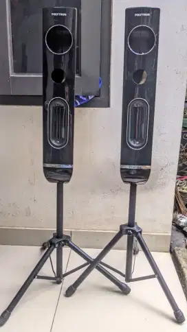 BOX SPEAKER KOSONG DAN SPEAKER CENTER POLYTRON