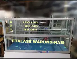 Jual Etalase warung nasi second, , Lok Pamulang Timur, Tangsel