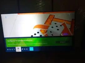 Di jual smart tv samsung 55 inch ua55au9000k minus gelap separo