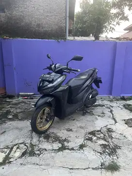 Honda Vario Led New 150 CBS ISS 2021 Black Doff