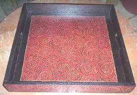 Aneka Baki Kayu dan Bambu Batik