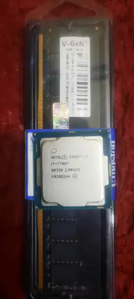 Prosesor/Intel Core,i7-7700T- Ram-4GB-DDR4(Normal Semua)Jual Murah-COD