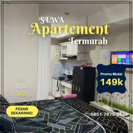 Sewa Apartemen Jakarta Selatan KALIBATA CITY Harian Transit Termurah m